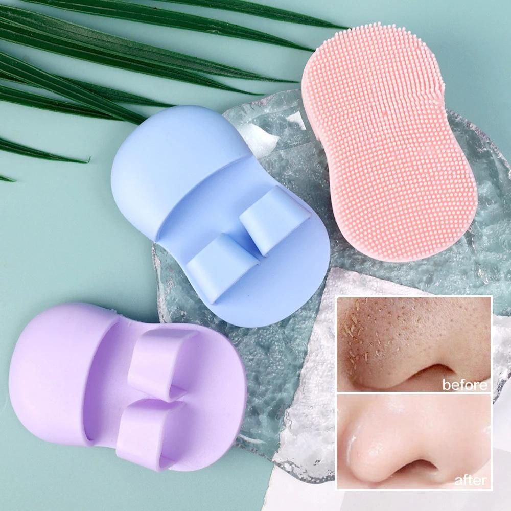 Crane beauty Soft Silicone Facial Cleansing Brush (Pack of 2)