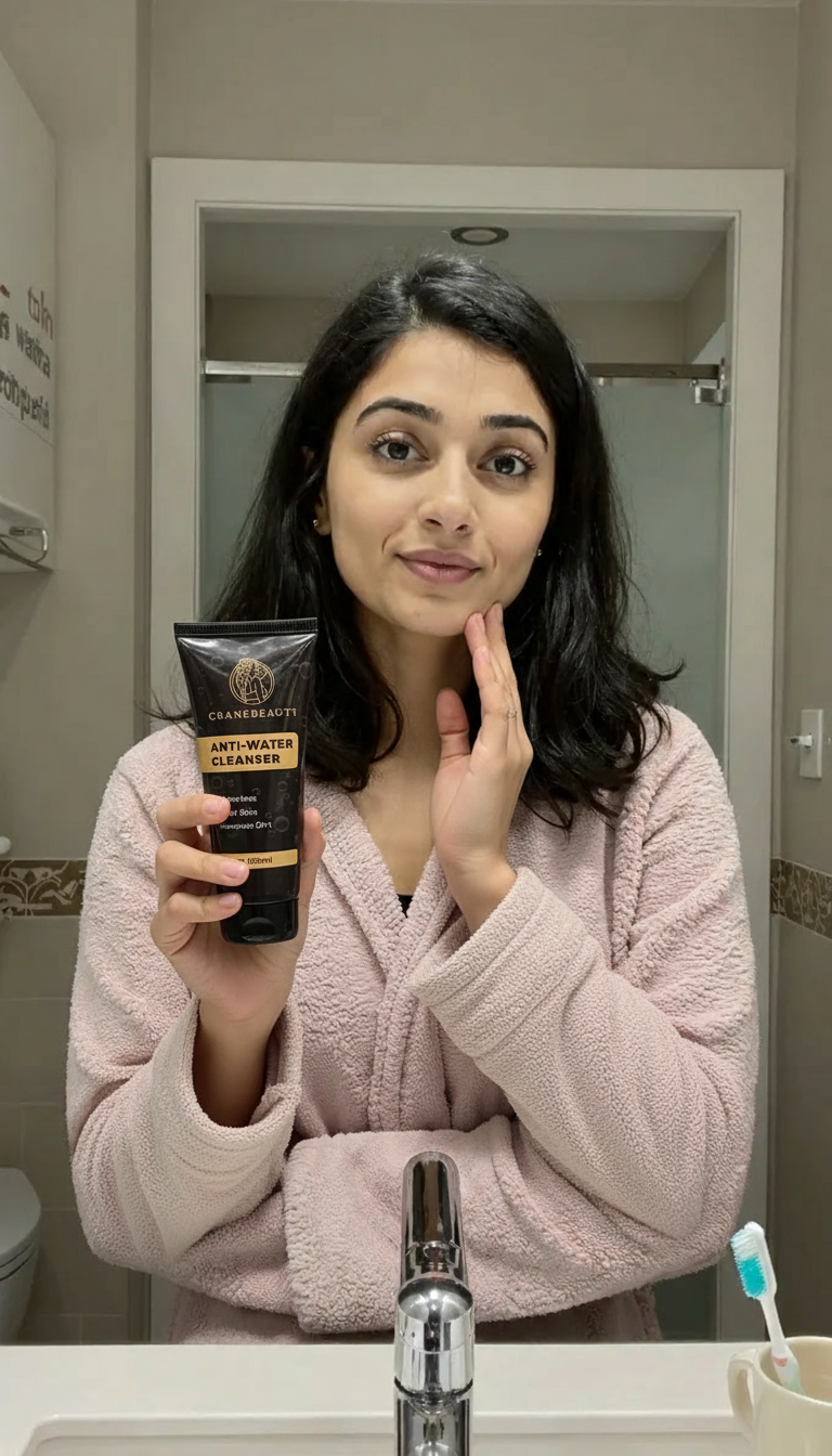 crane beauty waterless facewash