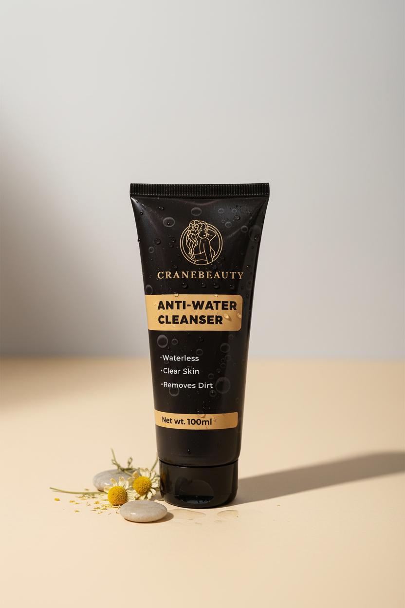 crane beauty waterless facewash